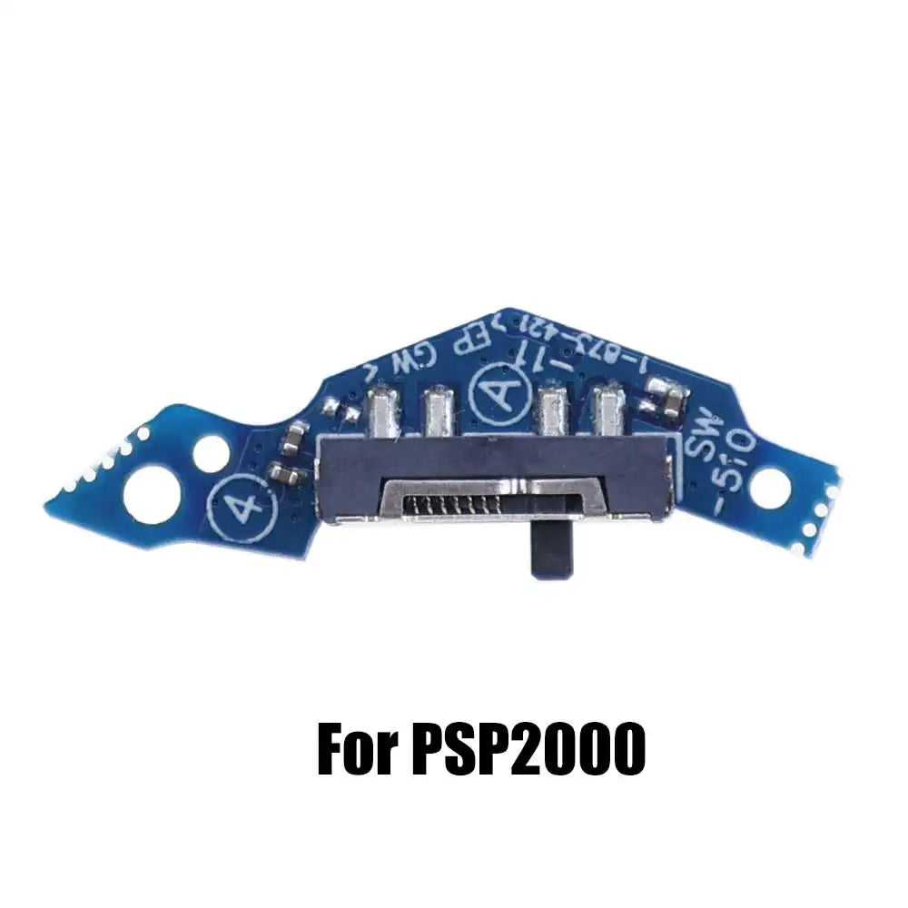 1Piece PCB Power On Off Switch Board Replacement Parts For PSP1000 PSP2000 PSP3000 Built-in Sliding Switch Start Keys Accessorie Game console repair parts
