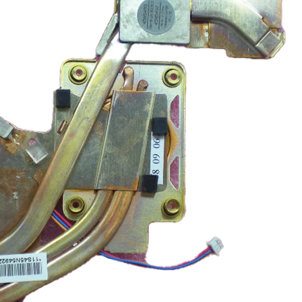 Original CPU Cooling Fan For Lenovo ThinkPad T500 W500 Laptop Fan With Heatsink 45N5493 45N5492 Lenovo laptop repair parts