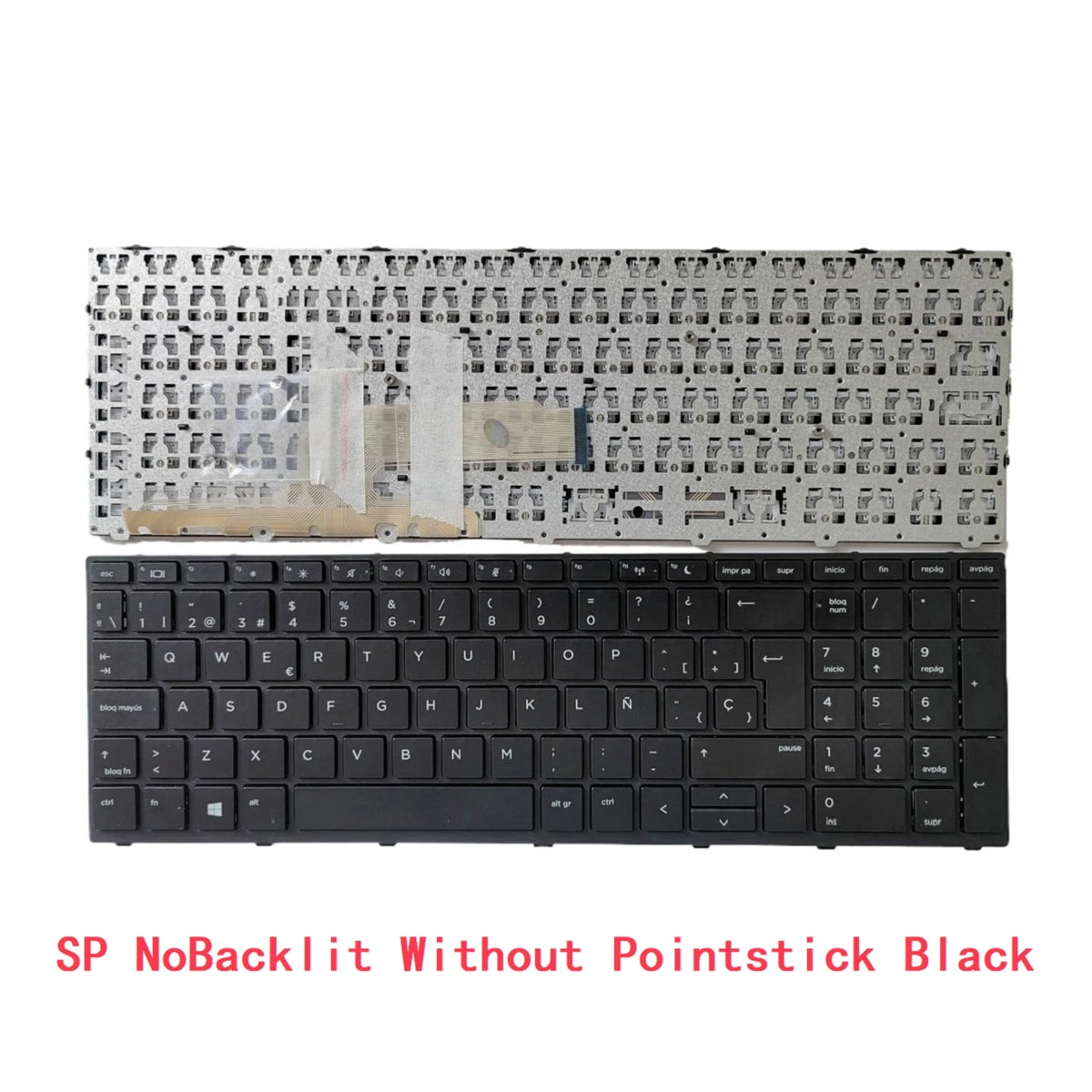 New US Russian Spanish Laptop Backlit Keyboard For HP Probook 450 G5 / 455 G5 / 470 G5 / 650 G4 / 650 G5 X8CA HP laptop repair parts