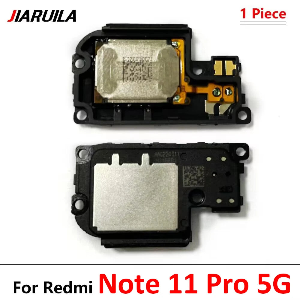 10Pcs, Loud Speaker Buzzer Ringer For Xiaomi Redmi Note 5 6 7 8 8T 9 9S 10 Pro 10s 11 11S 4G 5G Loudspeaker Accessories Xiaomi Xiao mi phone repair parts