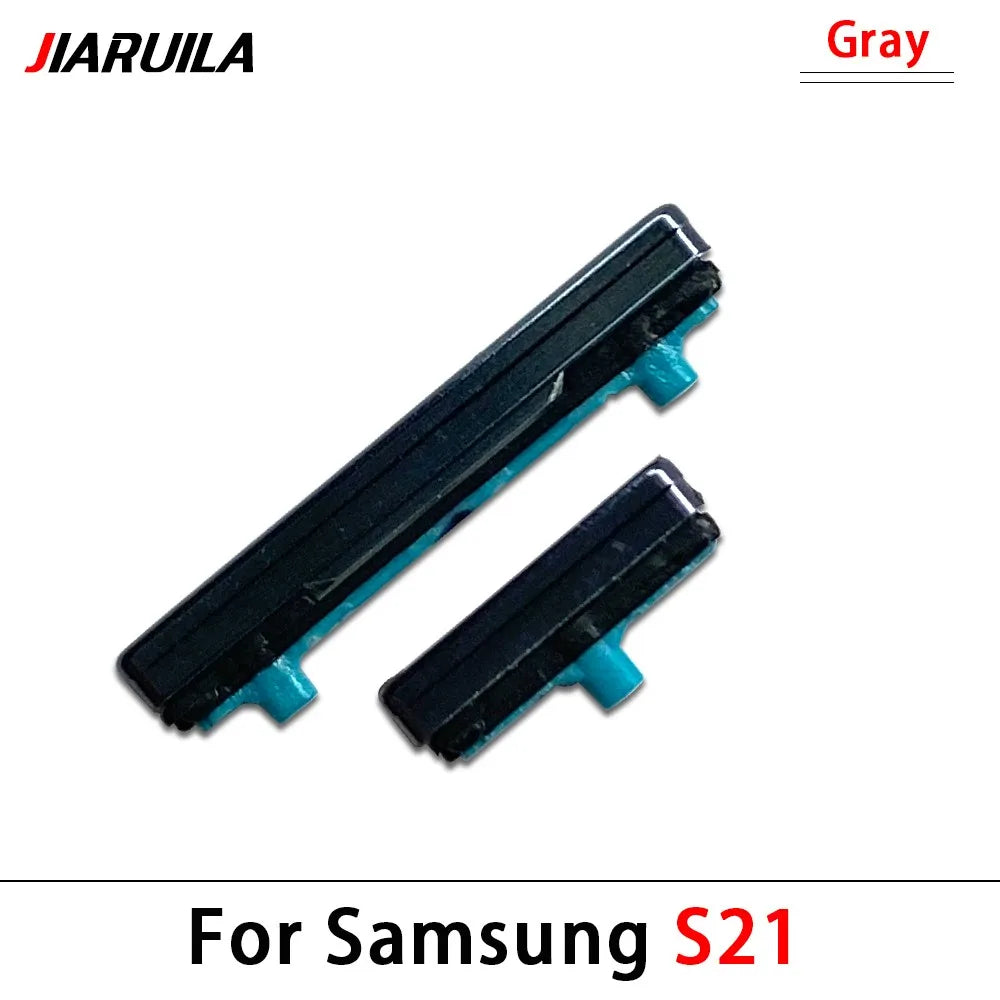 10Pcs, Side Keys Key Power and Volume Buttons Button For Samsung S21 / S21 Plus / S21 Ultra / S21 Fe Replacement Parts Samsung phone repair parts