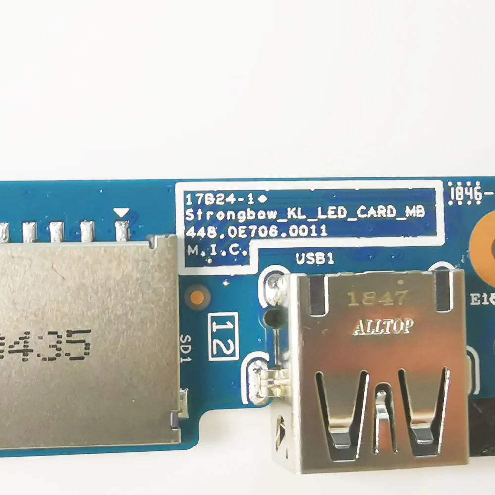 Replace For Acer Swift 3 SF314-54 SF314-56 SF314-56G S40-10 N17W7 Laptop Card Reader USB Jack Switch Power Button Board Cable Acer laptop repair parts