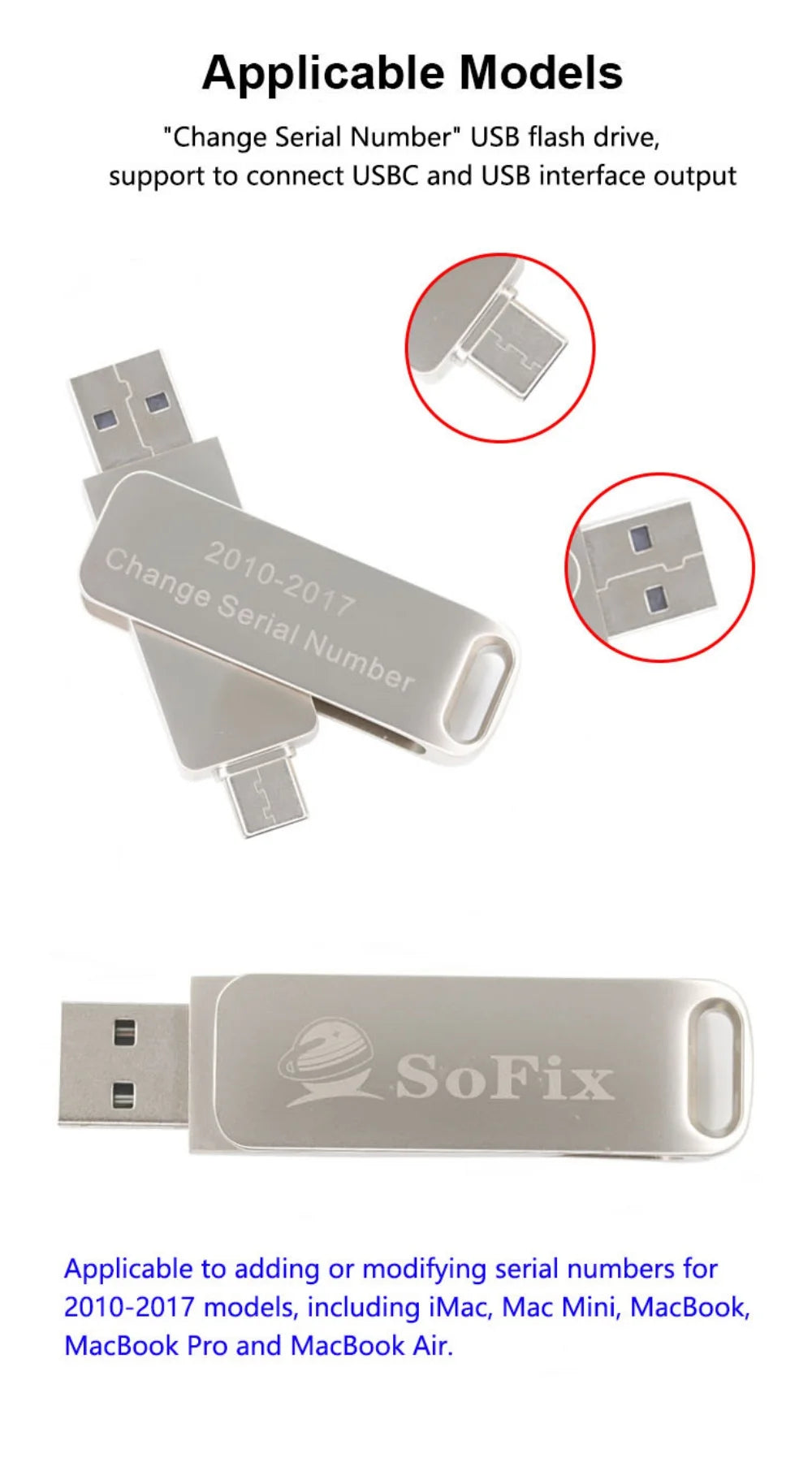 Sofix New U-BOS2 Pro ROM Data Assistant for MacBook 2008-2024 M Series Chip Remove EFI/Firmware/PIN Code Lock Read-Write Tool Professional Repair Tools