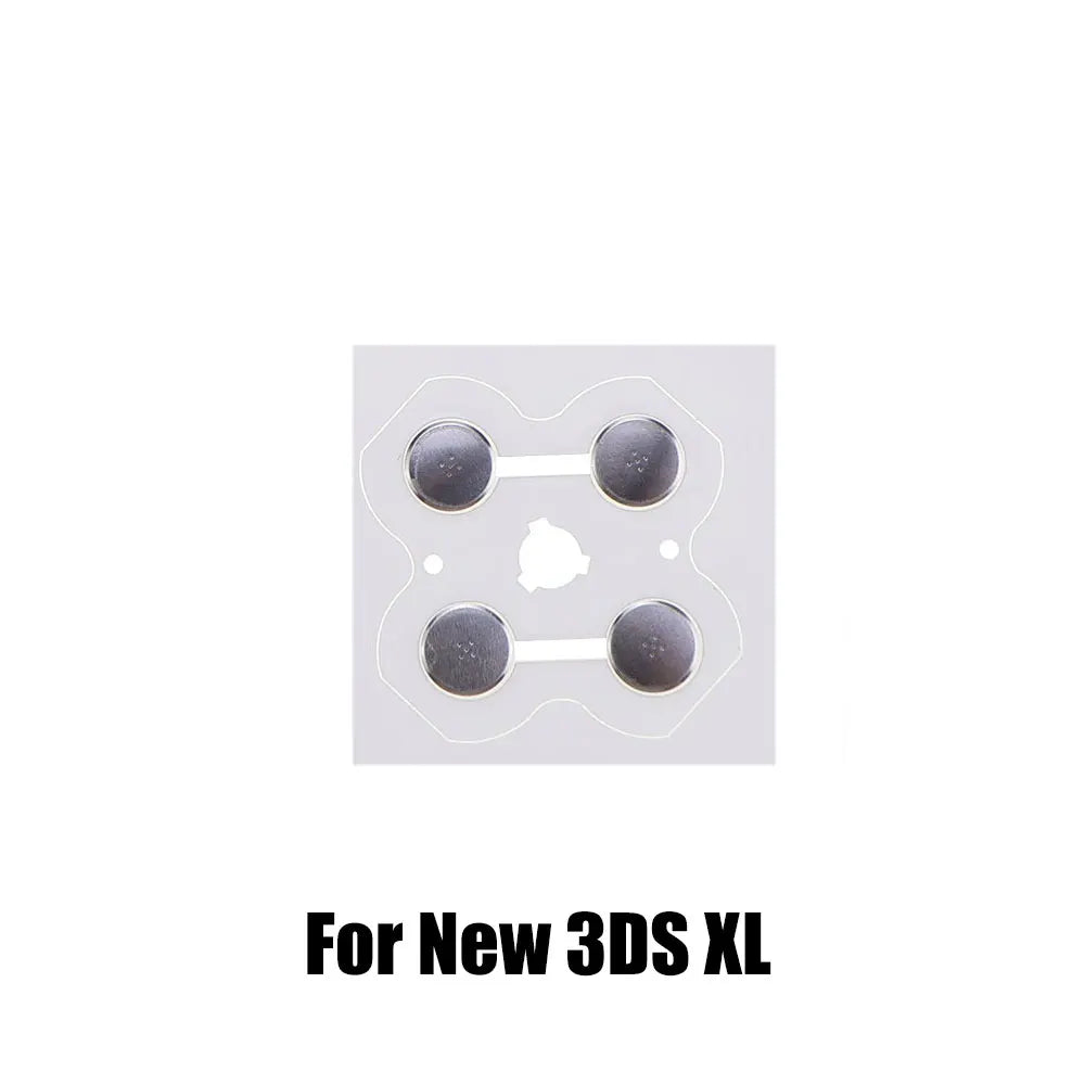 For New 3DS XL LL Controller Conductive Film Button Circuit PCB Board D-Pad Metal Dome Snap Direction Cross Button Keyboard Game console repair parts