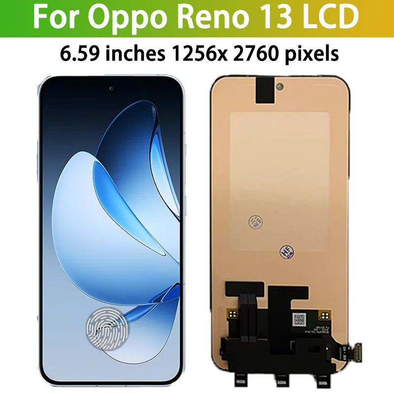 Reno 13 Pro CPH2697 Display Screen For Oppo Reno13 CPH2689 LCD Display+Touch Screen Digitizer Reno13 F CPH2701 Display Oppo phone repair parts Realme phone repair parts