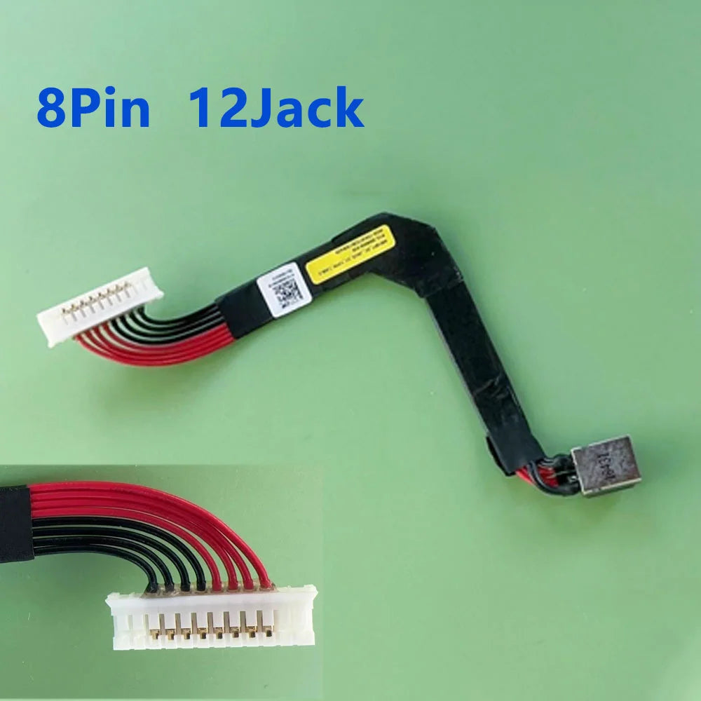 8PIN/12PIN For MSI GE73 GL73 GE75 GP75 GL75 MS17E2 MS17E9 MS17C7 Laptop DC Power Connector Jack DC-IN Charging Flex Cable MSI laptop repair parts