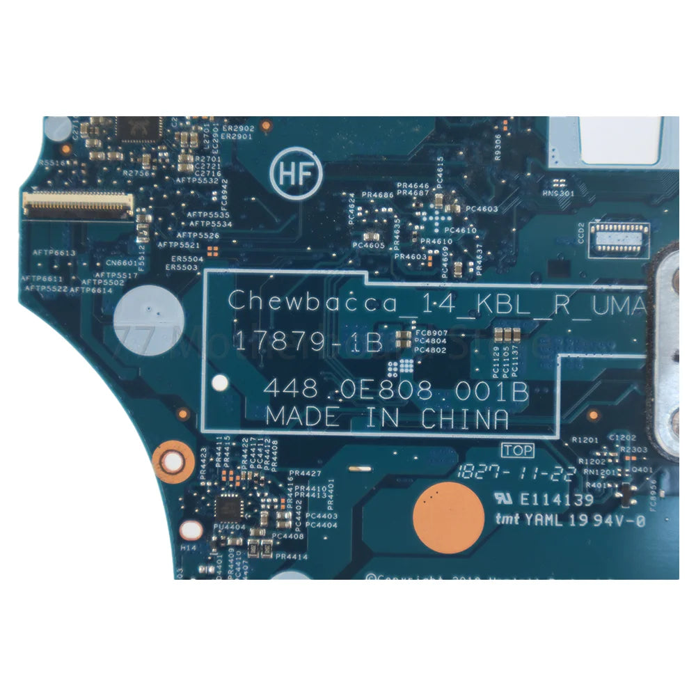 Laptop Motherboard 17879-1B For HP Pavilion X360 14-CD With CPU I3-8130U I5-8250U I7-8550U Motherboard L18163-601 L18165-601 HP laptop repair parts