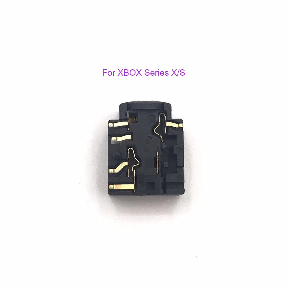 2-10PCS 3.5mm Earphone Adapter Port Socket For XBOX Series X/S Controller Headset Jack Plug Port For Xbox One S Gamepad Repair Game console repair parts