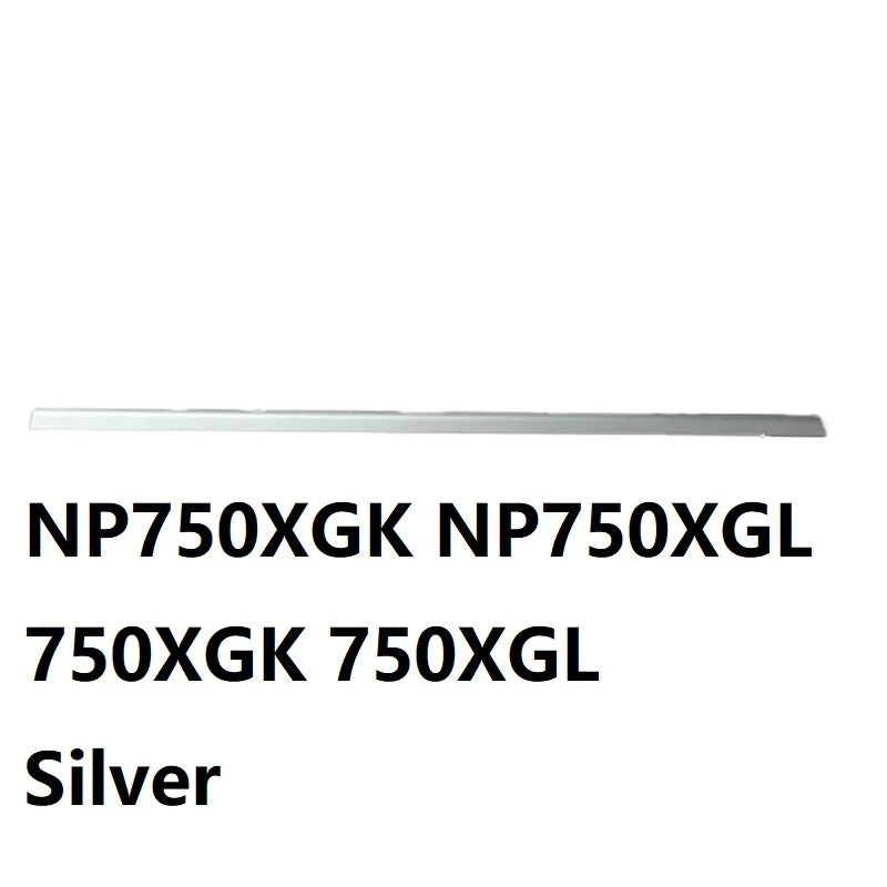 Gray/Silver Laptop LCD Hinge Cover For Samsung NP750XGK NP750XGL 750XGK 750XGL New Samsung Laptop repair parts