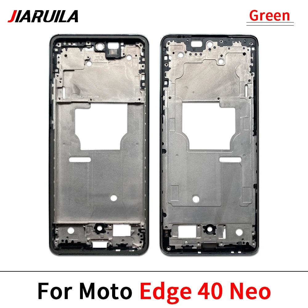 New Housing Middle Frame Bezel Middle Frame For Motorola Moto Edge 20 30 Lite Pro / Edge 40 Neo Replacement Parts Motorola phone repair parts