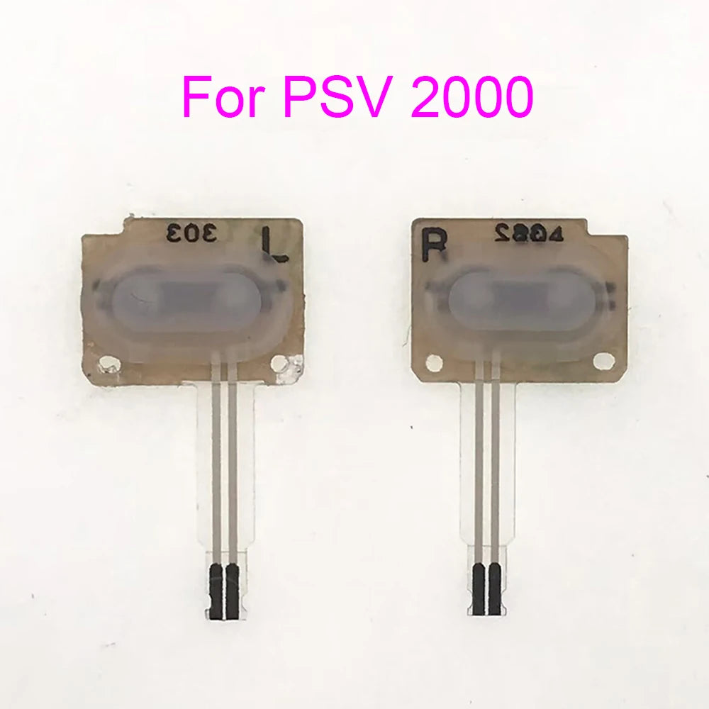 1-5Sets For PSP GO Left Right On Off Flex LR Trigger Button Function Board Flex Ribbon Cable For PSV 1000 PSV 2000 Game console repair parts