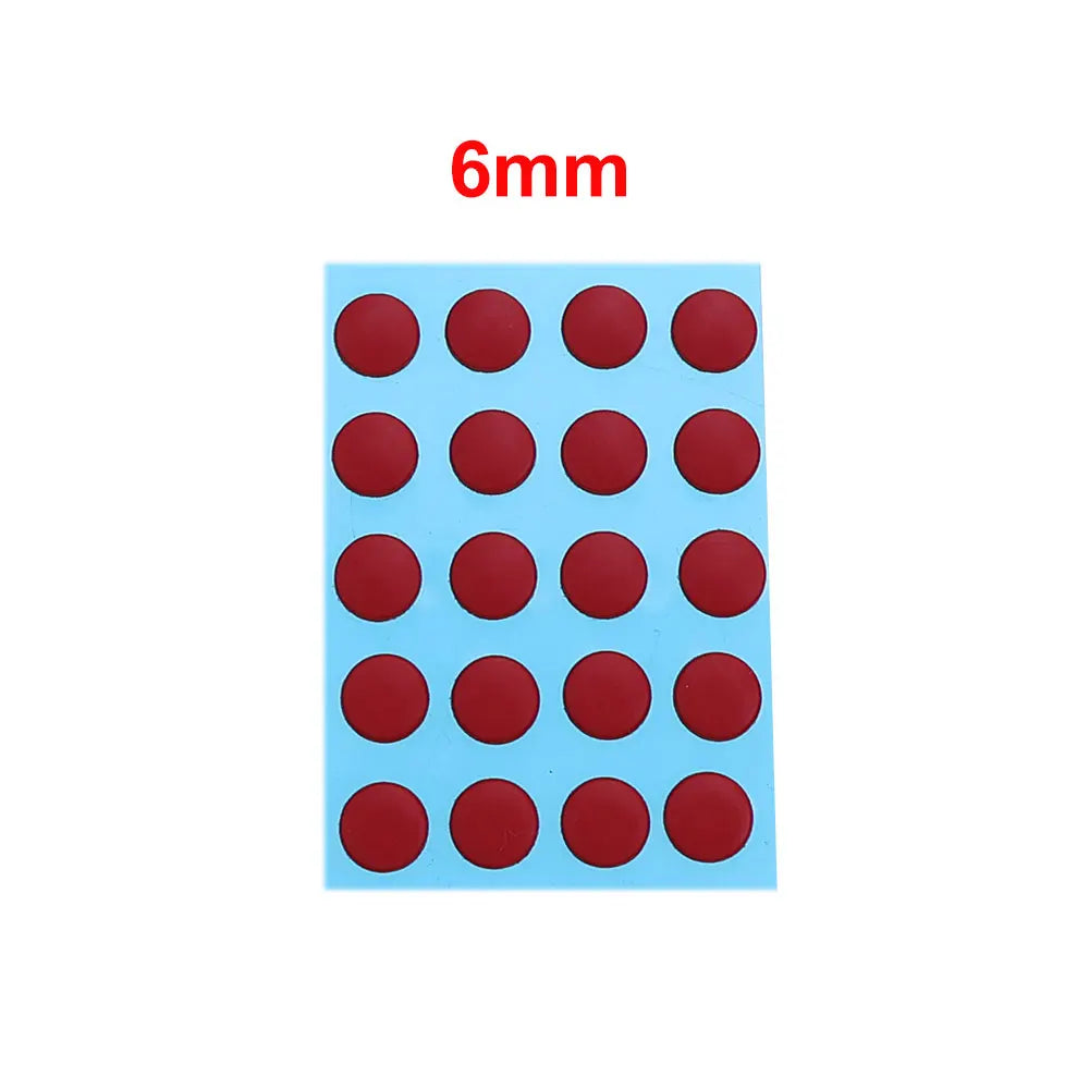 2Set 6mm 7mm Diameter ICE Version Esports Mouse Skates Mouse Feet DIY Universal Dot Mouse Pad Antii-slip Mouse Feet Sticker Game console repair parts