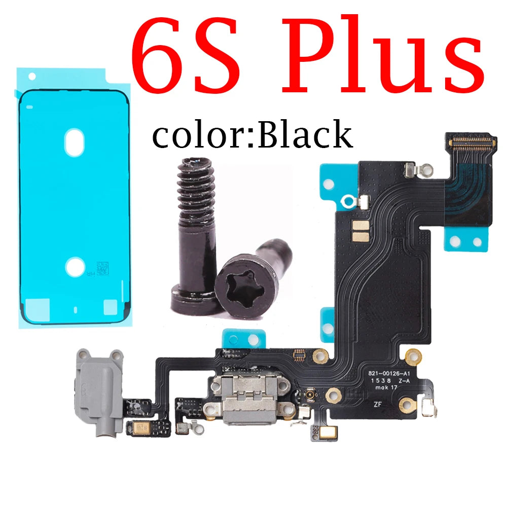 Charging Dock Connector Flex Cable For iPhone 6s Plus Charger Port Data Jack Plug Replacement iPhone phone repair parts