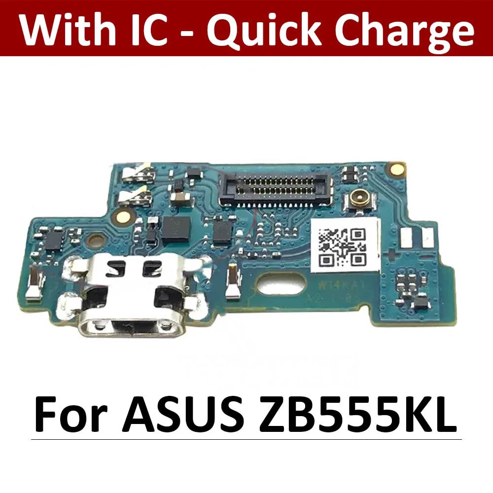 For ASUS Zenfone MAX M1 ZB555KL USB Charger Port Dock Plug Connector With Mic Board Replacement Asus phone repair parts