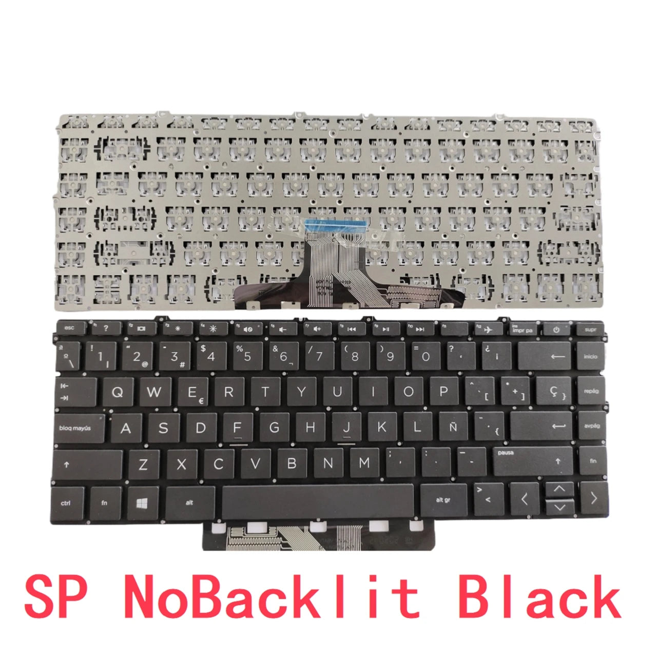 New US Spanish Laptop Backlit Keyboard For HP Pavilion X360 14-DW 14-DV 14-dw1000 14t-dw000 14t-dw100 TPN-Q244 TPN-I137 HP laptop repair parts