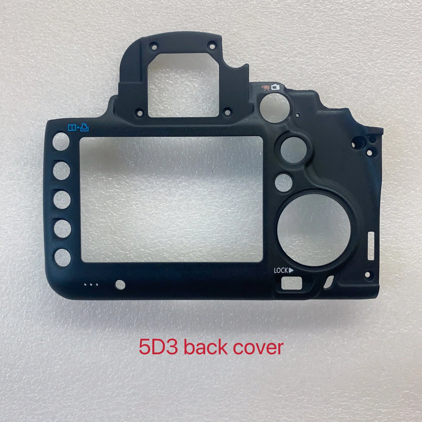New Back cover for Canon 5D3 5D mark III bare shell camera repair parts Digital Camera repair parts