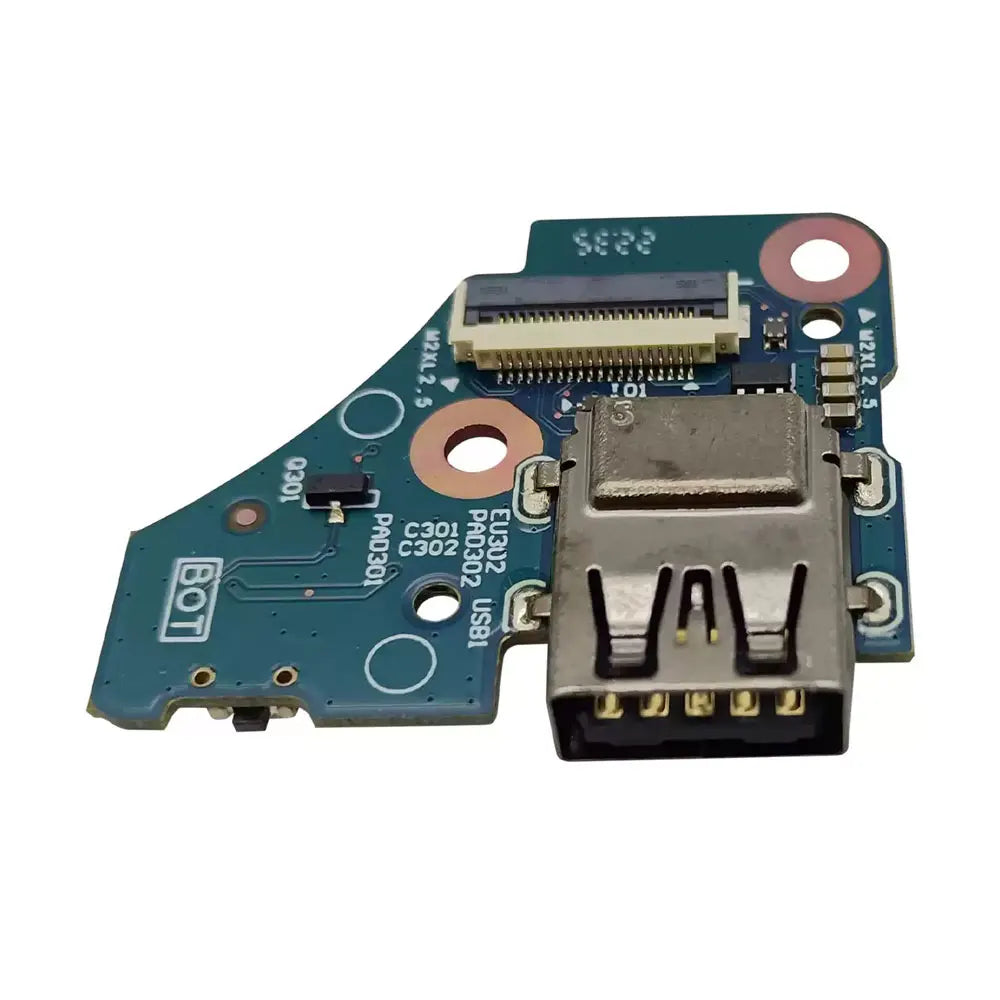 OEM For HP Envy X360 15-DR 15M-DR TPN-W142 15-DS 15M-DS TPN-W143 Laptop USB Jack Port Switch Power Button Board Cable Repairing HP laptop repair parts