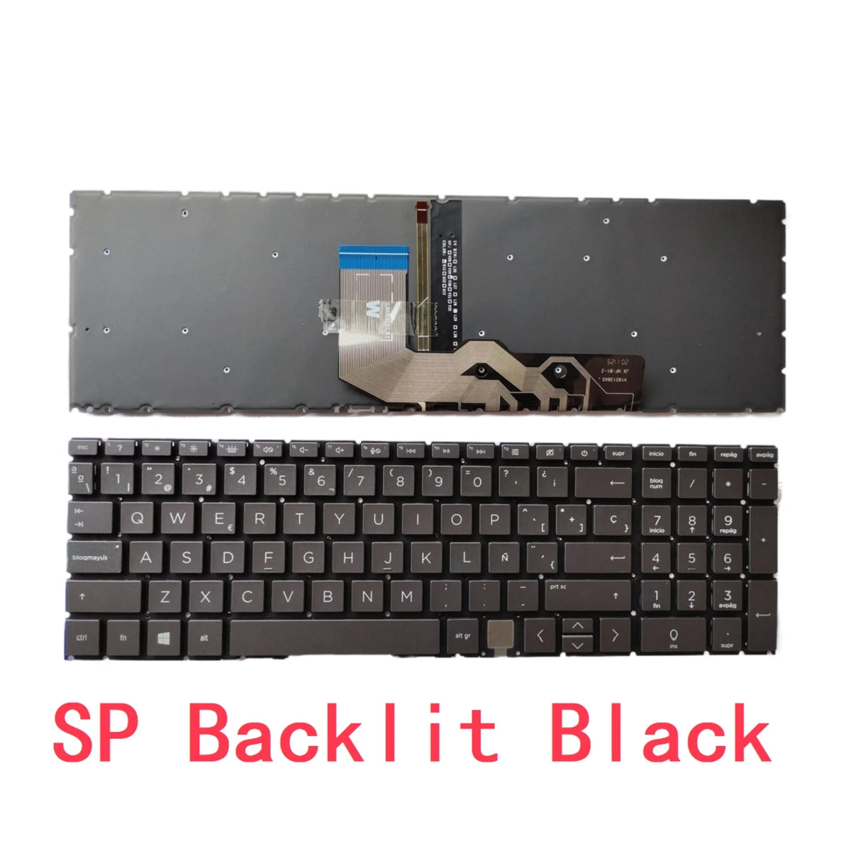 New US Russian Spanish Laptop Backlit Keyboard For HP ENVY x360 15-ED ENVY 15-AG 15-EE 15M-EE 17-CG TPN-W140 TPN-C149 HP laptop repair parts