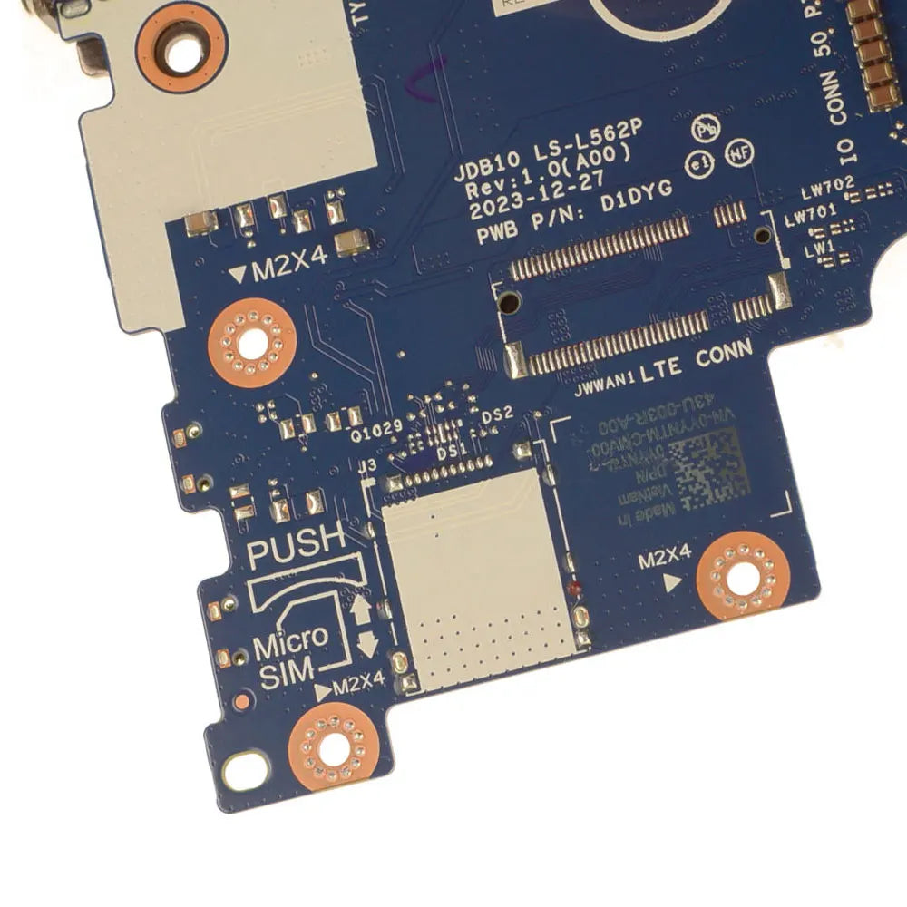 For Dell Chromebook 11 3120 2-IN-1 Laptop Type-c USB-C USB DC Power Connector Jack DC-IN Charging Switch Power Button Board Dell laptop repair parts