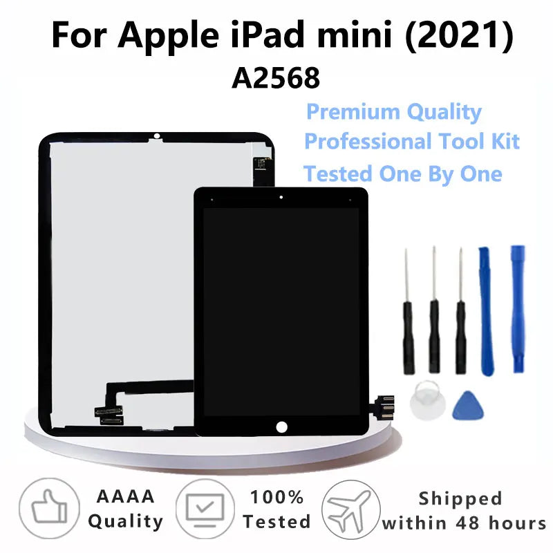 8.3" For Apple iPad Mini6 mini (2021) A2568 LCD Display Touch Screen Digitizer Assembly Replacement Spare Part + Tools iPad repair parts