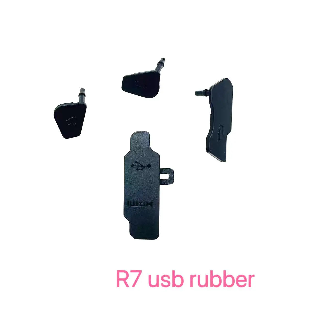 New USB Rubber Set for Canon EOS R7 USB Rubber HDMI Rubber 4pcs Repair Parts Digital Camera repair parts