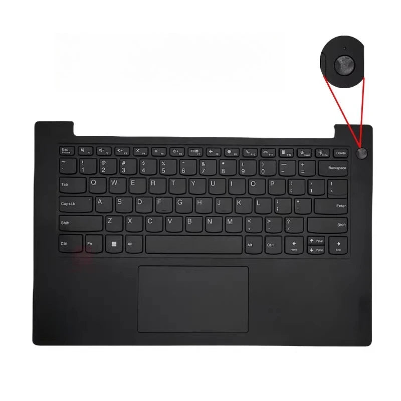Upper case keyboard for Lenovo Zhaoyang K14 gen1 C topcase palmrest cover touchpad 5M11F24220 5M11F24221 5M11F24222 5M11F24223 Lenovo laptop repair parts