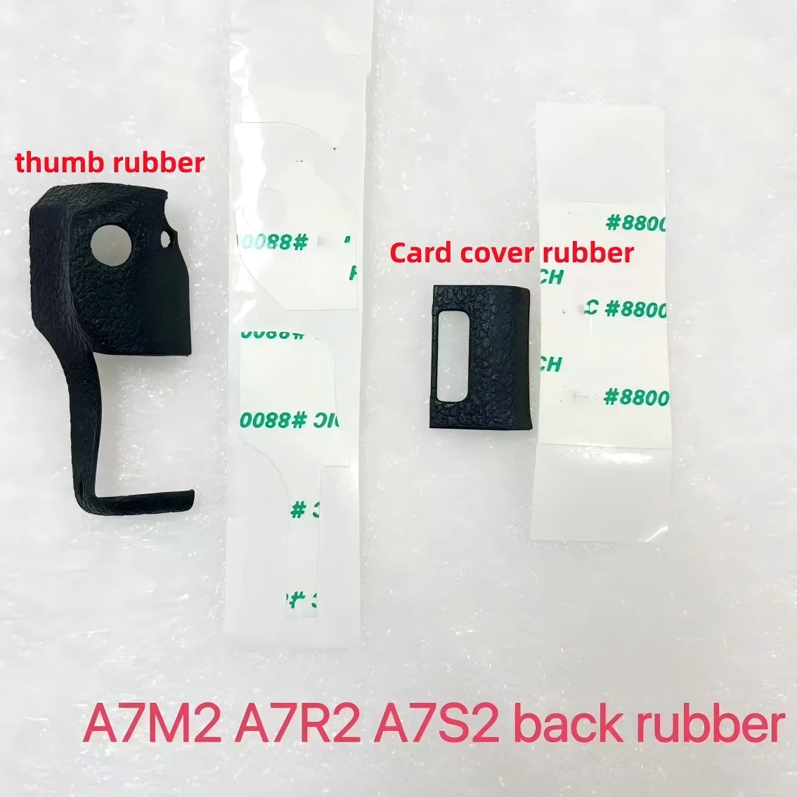 New A7M2 Back Rubber for Sony A7M2 A7R2 A7S2 A7II A7RII A7SII Thumb Rubber Card Cover Rubber Repair Parts Digital Camera repair parts