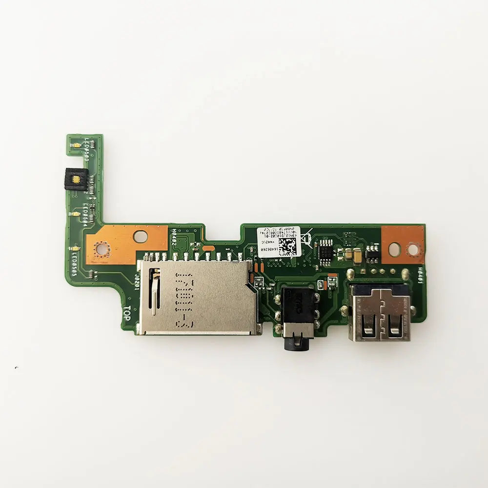 OEM For ASUS X442 X442U X442UA X442UF X442UQ X442UR F442U R419U A480 Laptop Card Reader Earphone Audio USB Jack Port Board Cable ASUS laptop repair parts
