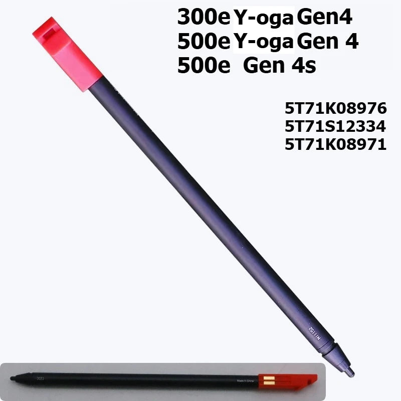 Stylus Touch Pen for Chrome-book 300E 500E Y-oga 13w WG12 gen2 GEN3/4/5 01FR721 5T71C15679 5T71K08976 Integrated pen Red cap