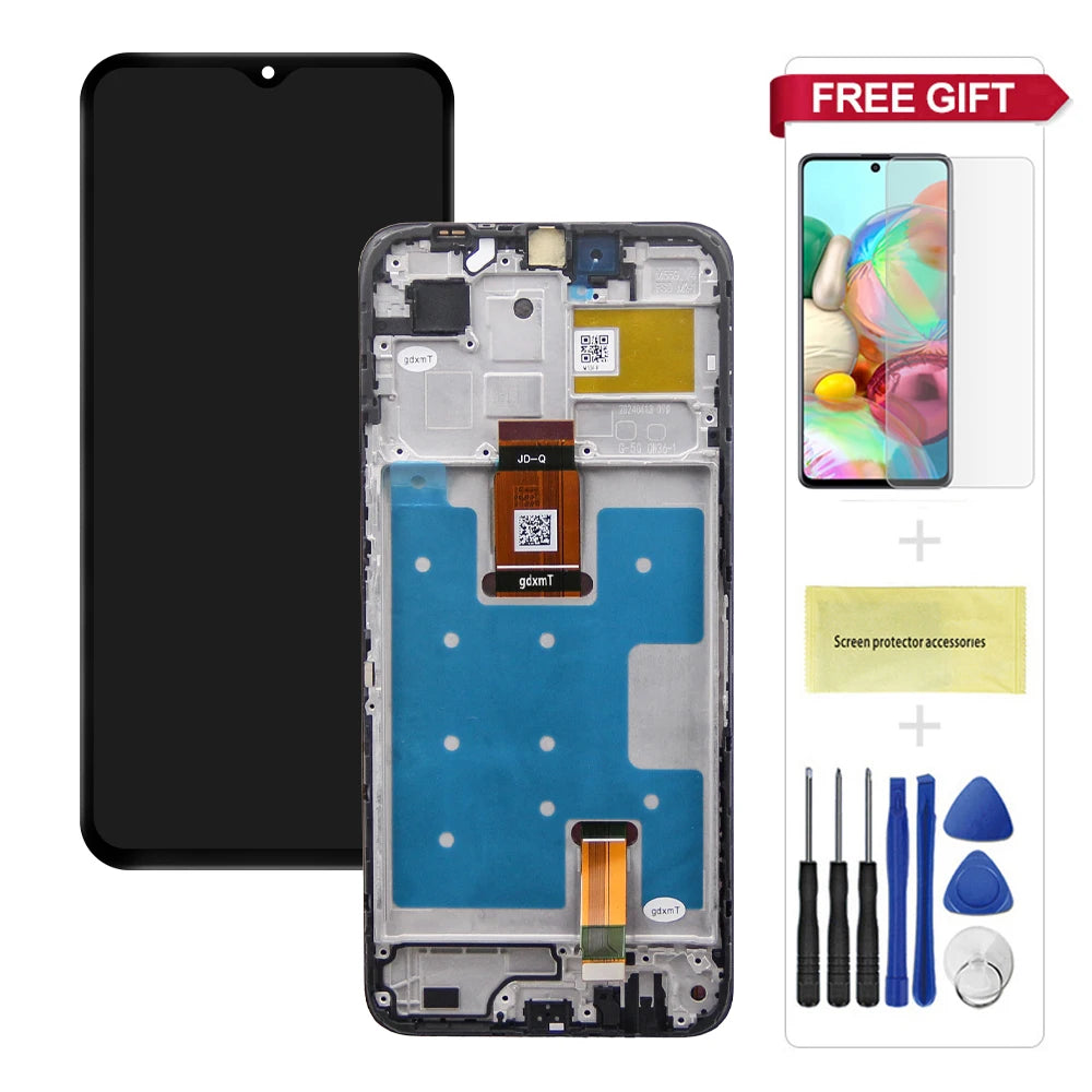 6.56" For Honor X6b JDY-LX1, JDY-LX2 LCD Display Screen Touch Panel Digitizer For HonorX6b Display Frame Repair Parts Tested Honor phone repair parts