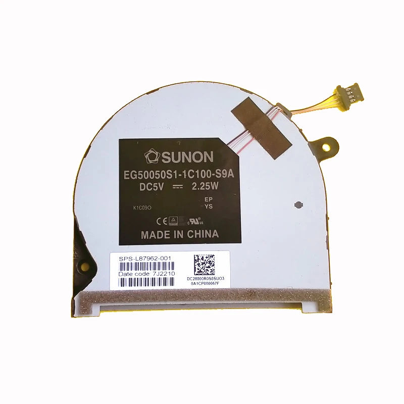 NEW Original LAPTOP CPU COOLING FAN FOR HP Envy 13-BA 13-BA0017TX TPN-C145 L94043-001 HP laptop repair parts