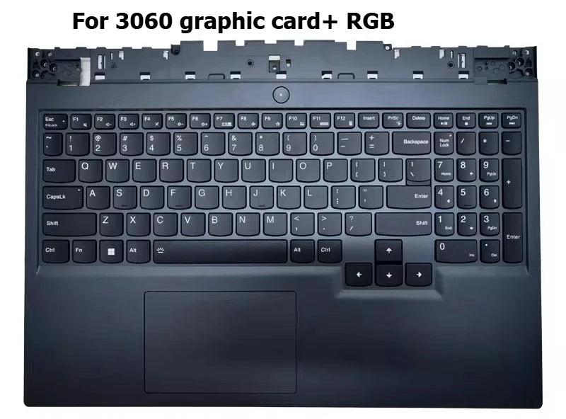 Upper case keyboard for Lenovo Legion 5-17ARH05H 15IMH05 15ACH6A Y7000 R7000 P R7000p 2021 topcase palmrest C shell touchpad Lenovo laptop repair parts