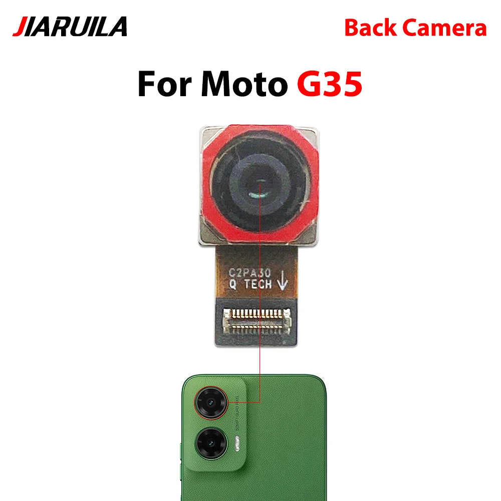 Back Rear Camera Big Main Camera Front Camera Flex Cable For Motorola Moto G22 G32 G62 G13 G23 G73 G14 G24 G55 G34 G84 G35 5G Motorola phone repair parts
