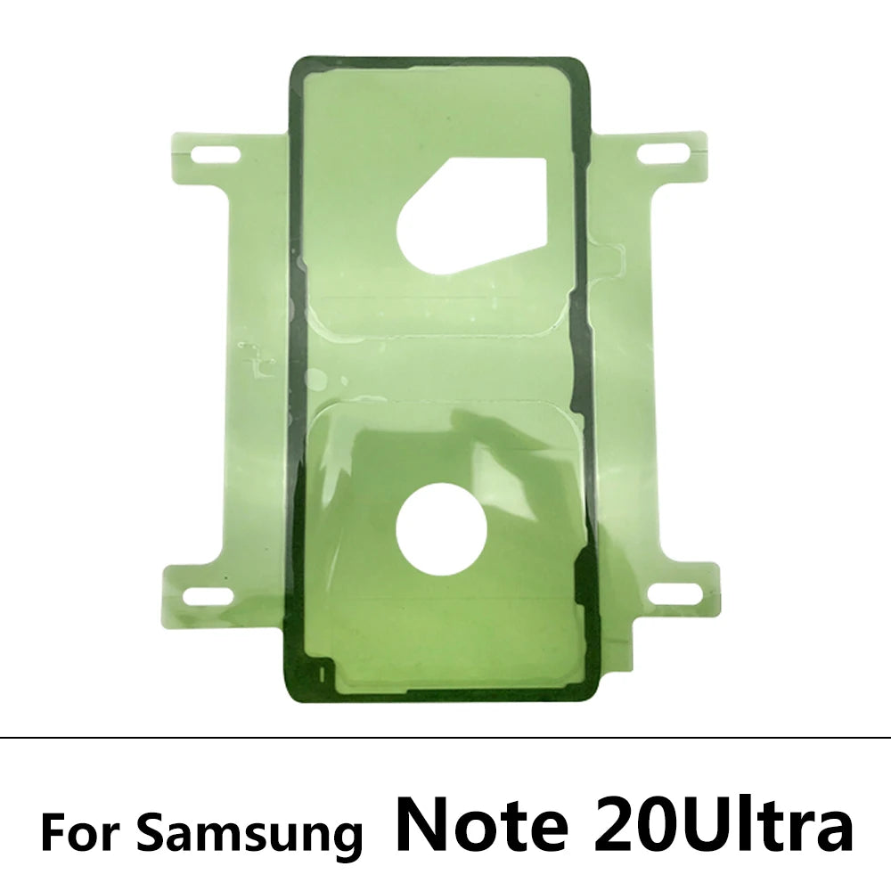 Back Battery Sticker Adhesive Glue For Samsung S9 S10 S20 Note 7 8 9 10 20 Plus Ultra Lite Waterproof Back Cover Sticker Samsung phone repair parts