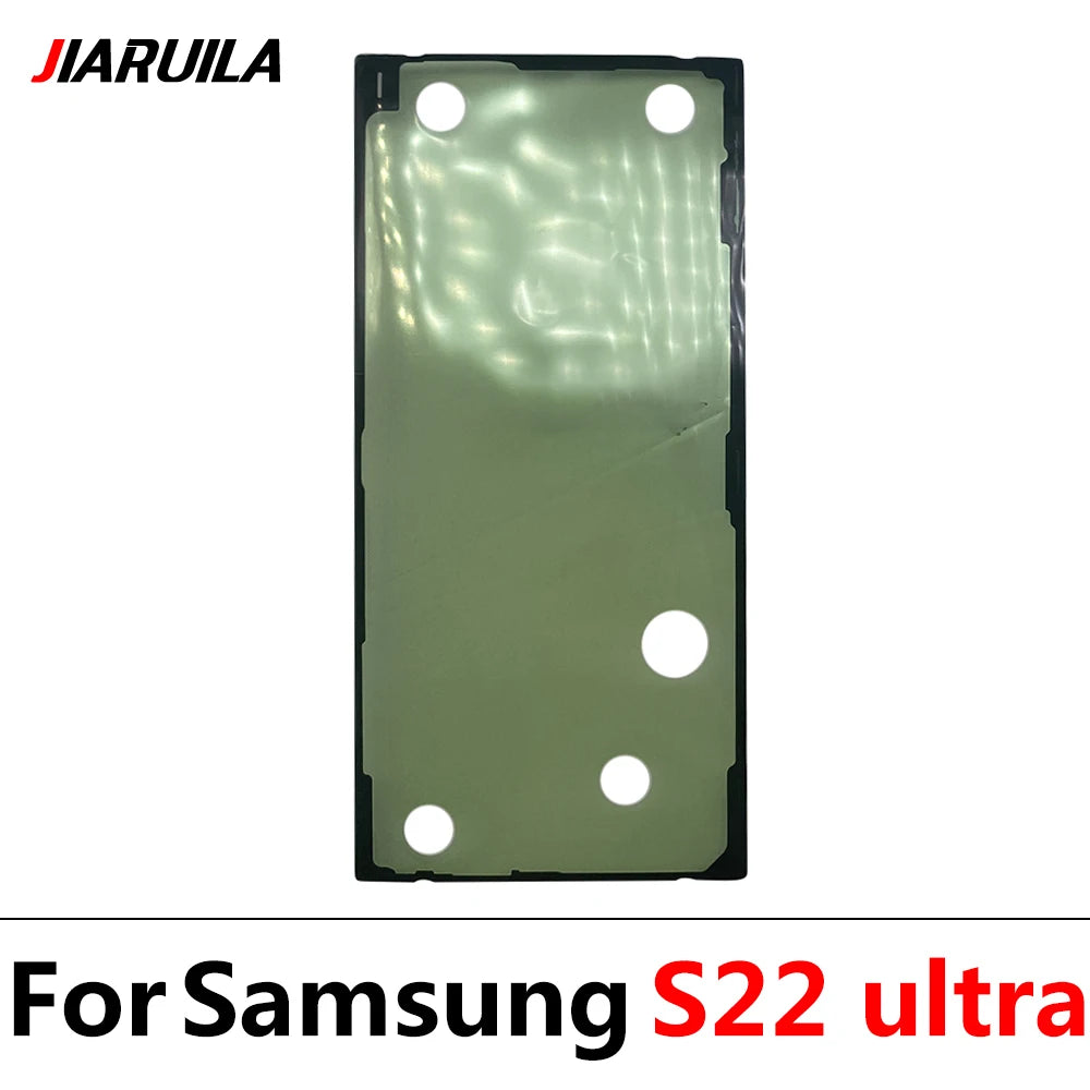 Back Battery Sticker Adhesive For Samsung S8 S9 S10 S20 S21 S22 Plus Ultra Fe Waterproof Back Cover Sticker Samsung phone repair parts