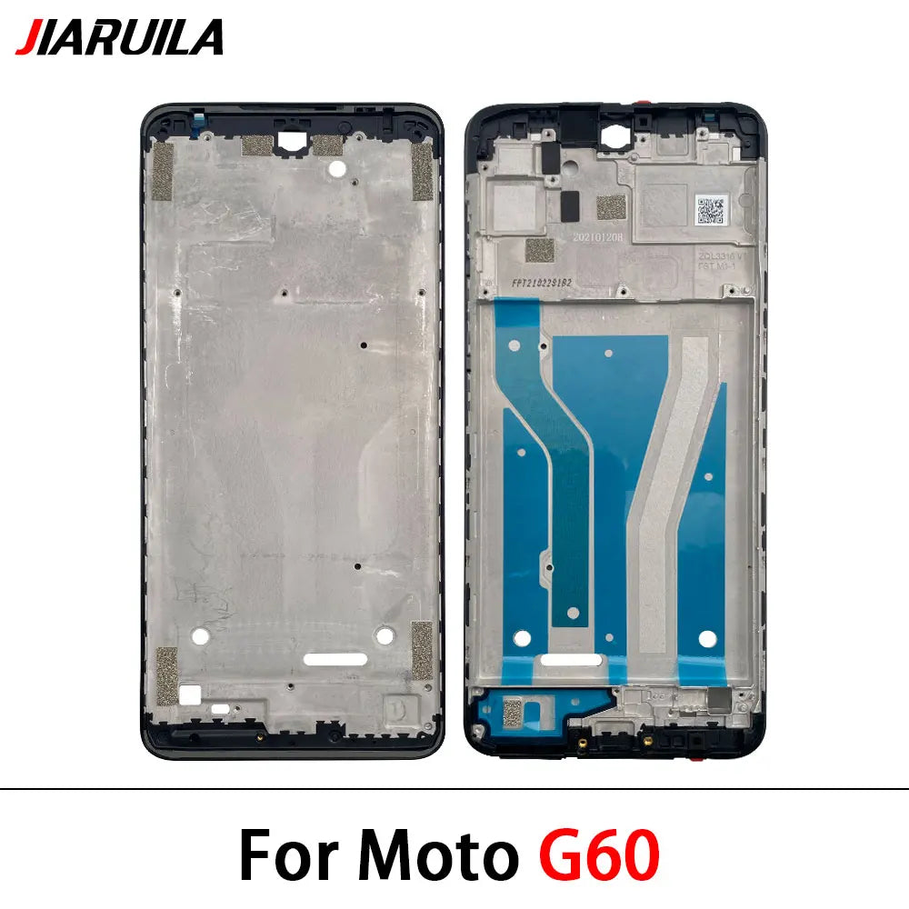 New For Motorola Moto G10 G20 G30 G50 G60 G60S G100 G200 Housing Middle Frame Bezel Plate Cover Motorola phone repair parts
