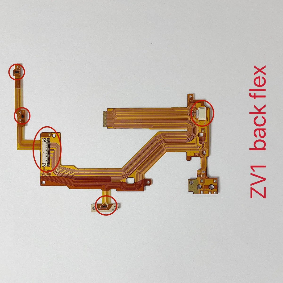 New ZV1 Back Cover Flex Cable for Sony ZV1 ZV-1 Camera Rear Shell Cable Repair Part Digital Camera repair parts