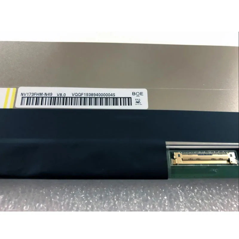 17.3 Inch Slim 30 Pin Laptop Screen NV173FHM-N49 Fit NV173FHM-N4k N4G N4C N4F B173HAN04.8 1920x1080 FHD IPS LCD Display Panel