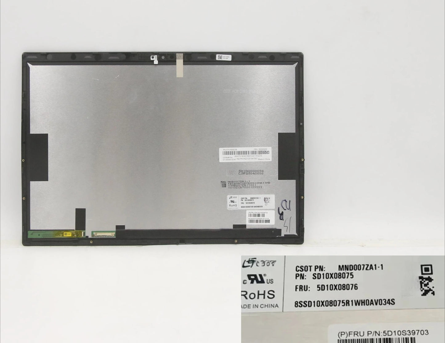 LCD 13" WQHD Touch IPS touch display screen for Lenovo Yoga Duet 7-13ITL6 LTE 13IML05 5D10S39703 MND007ZA1-1 5D10X08076