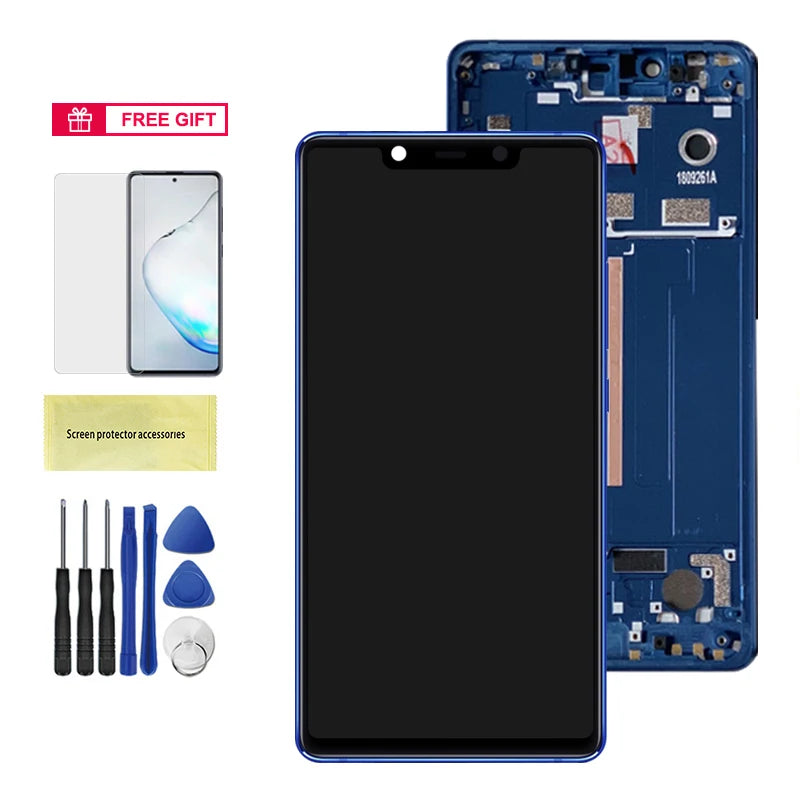 5.88" Mi 8 SE Mi8 SE MI8SE Display Screen With Frame, for Xiaomi Mi 8 SE Lcd Display Touch Screen Digitizer Assembly Replacement Xiaomi phone repair parts