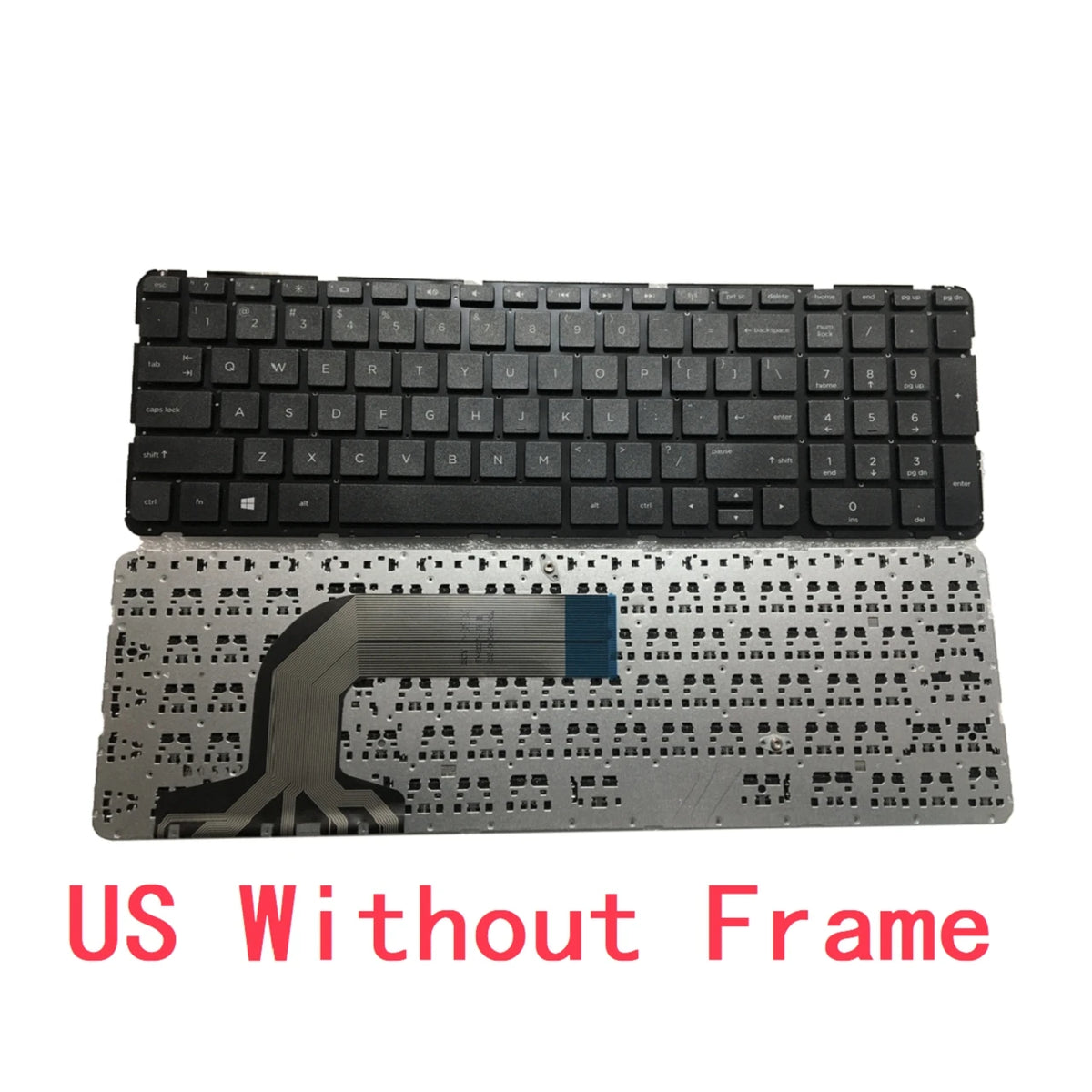 US Russian Spanish Arab Keyboard For HP Pavilion 17-E 17-E000 17-E100 Serries 17-E014NR 17-E016DX 17-E122CA 17-E122NR 17-E172NR HP laptop repair parts