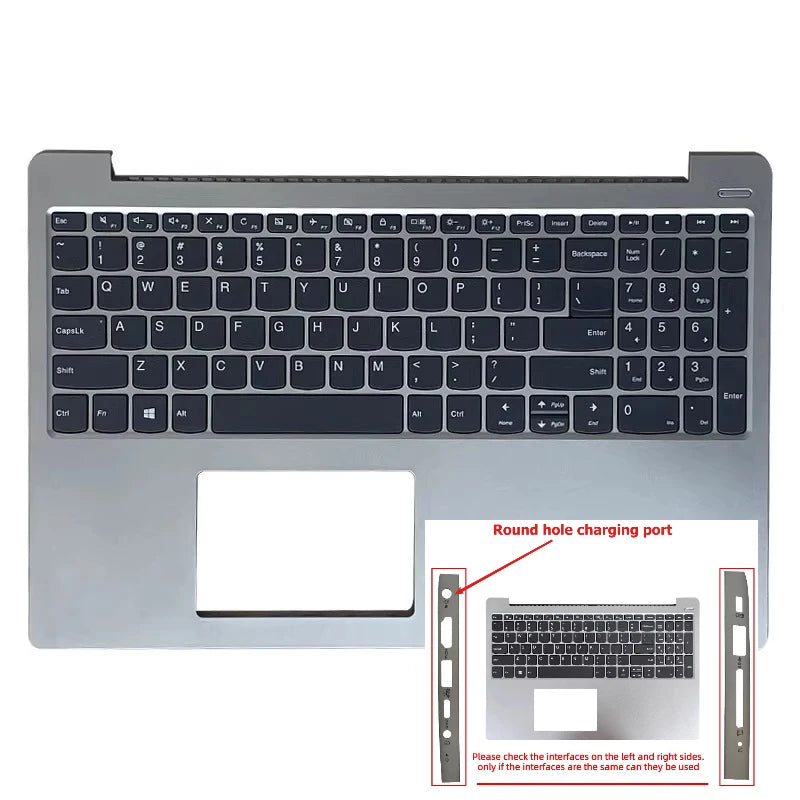 Upper case keyboard for Lenovo Ideapad 330S-15IKB Xiaoxin 7000-15IKBR 15IBK 15ARR C shell topcase palmrest cover touchpad Lenovo laptop repair parts