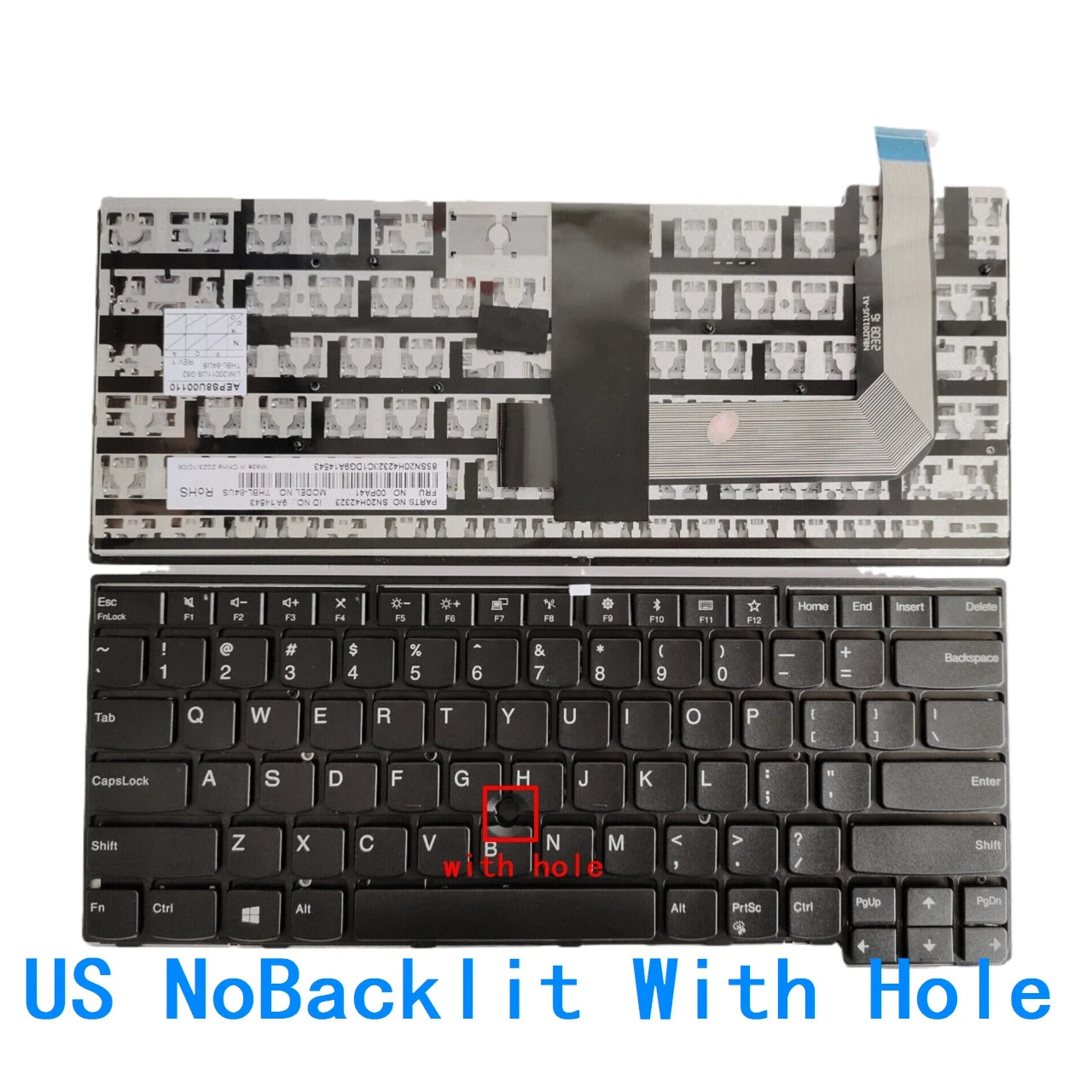 New US Spanish Portuguese Language Backlit Keyboard For Lenovo Thinkpad T470P Notebook PC Replacement Keyboard Lenovo laptop repair parts