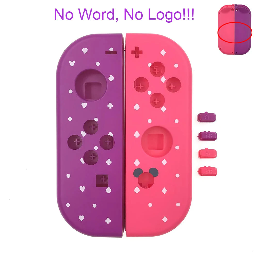 1-5sets For Nitendo Switch NS OLED Joy Con Controller Housing Shell Cover With SL SR Button Game console repair parts