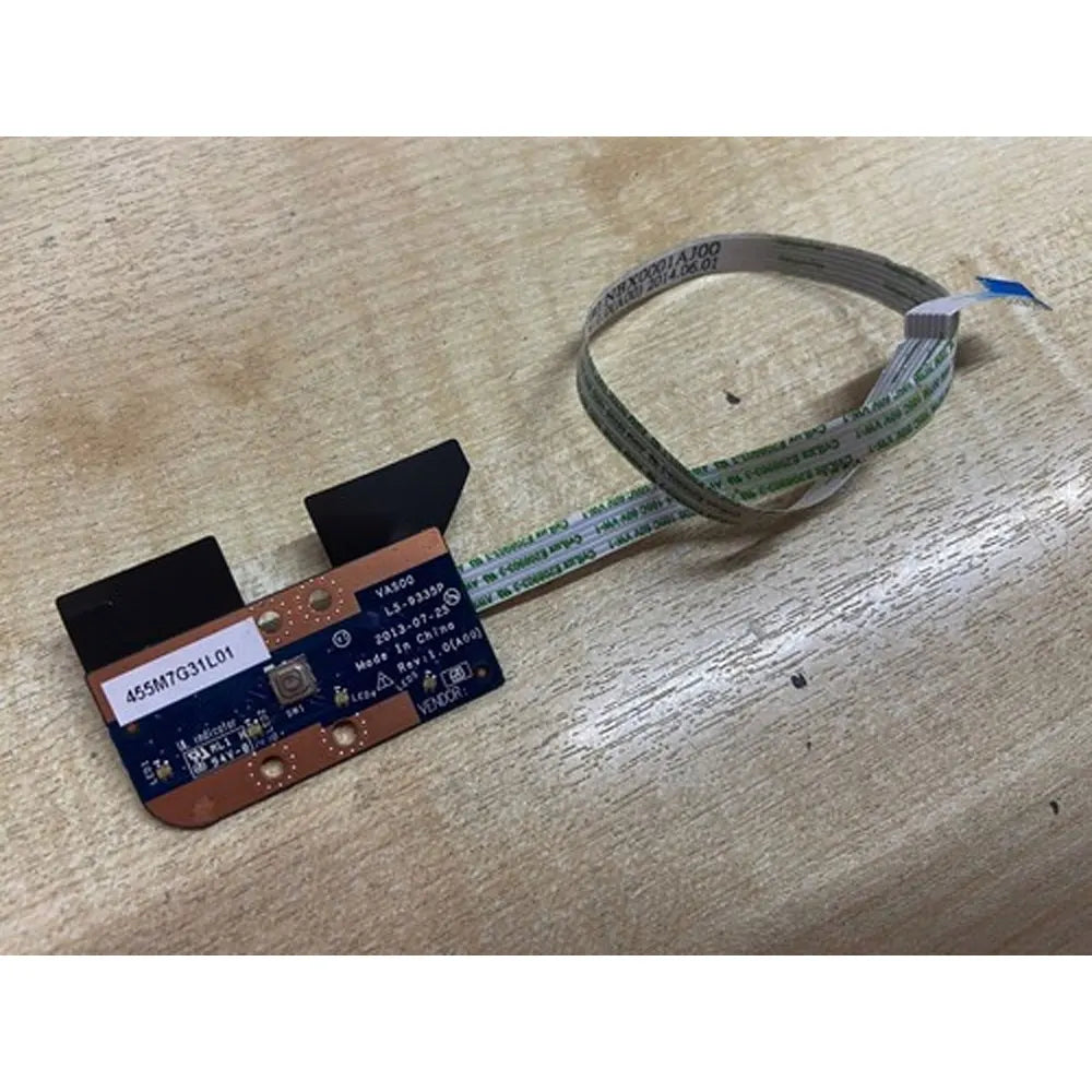 OEM For Dell Alienware M17X R5 P18E 17 R1 18 R1 Laptop Switch Power Button Board with Cable Repairing Accessories VAS00 LS-9335P Dell laptop repair parts