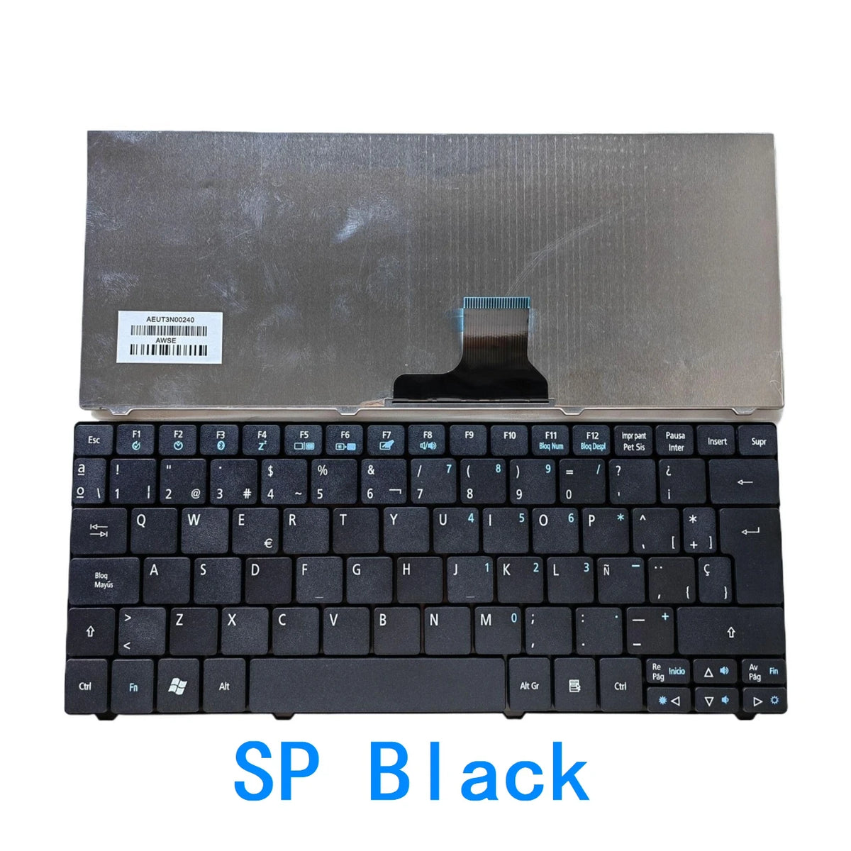 New UI Language Keyboard For Acer Aspire One ZA5 ZA8 MS2298 MS2297 MS2296 751 ZA3 752 753 722 721 1410 Acer laptop repair parts