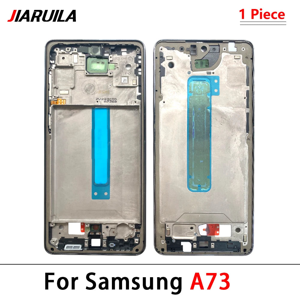 10Pcs, Middle Frame For Samsung A13 A14 A23 A24 A34 A54 A33 A73 4G 5G Front Frame Housing Bezel Repair Parts Samsung phone repair parts