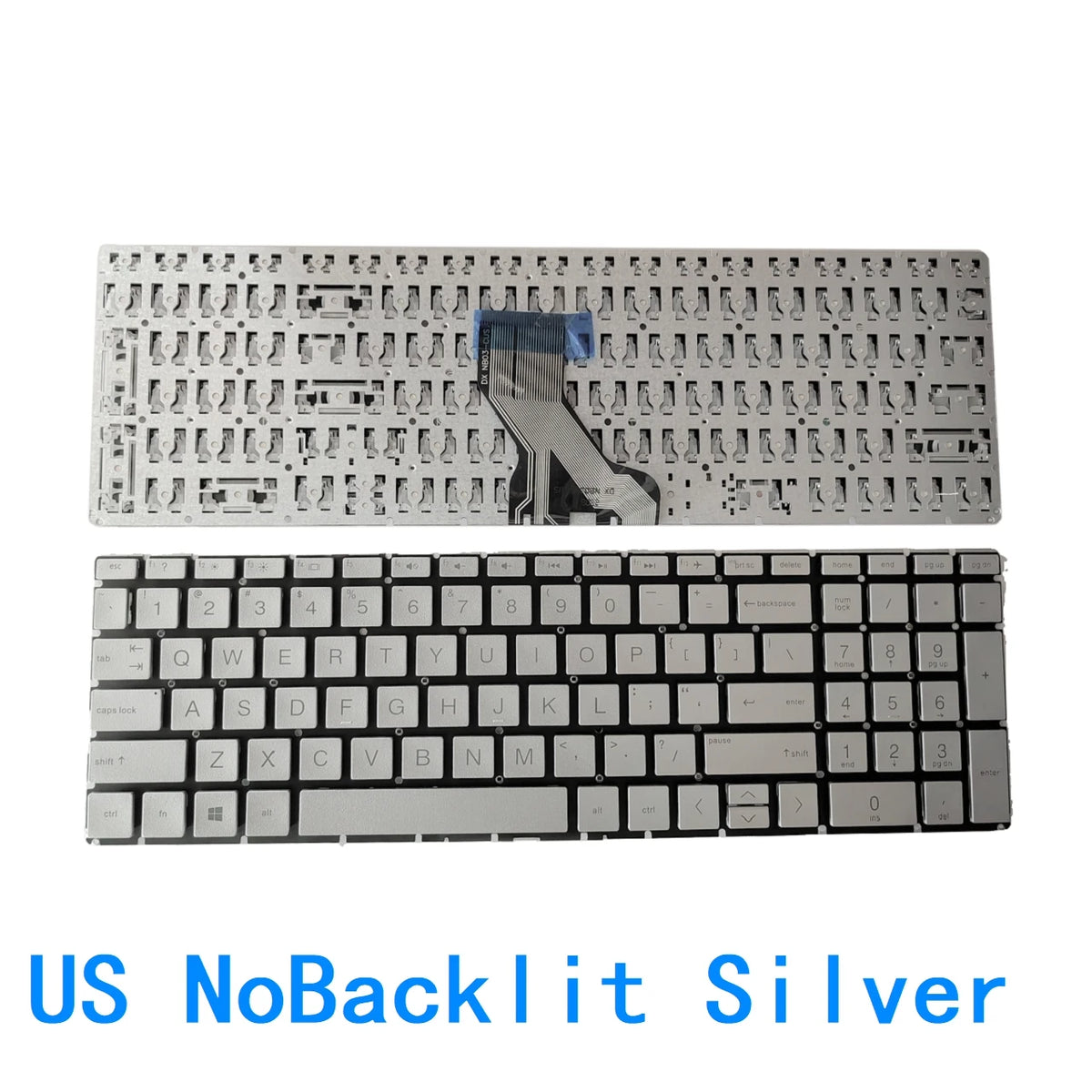 US RU Backlit Keyboard For HP Pavilion 15-DA 15-CX 15-DB 15-DX 15-DR 250 G7 /255 G7 /256 G7 15-CN 15-CS 15-CR 15-CW 17-BY 17-CA HP laptop repair parts