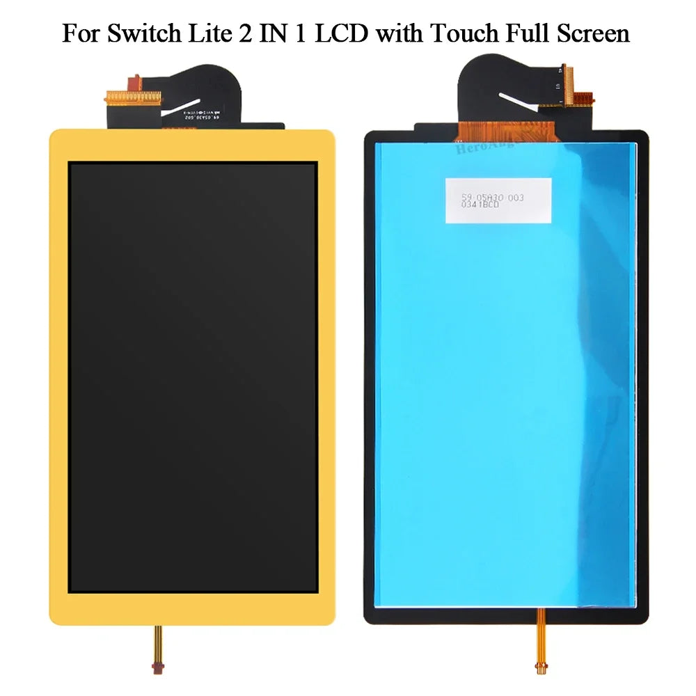 NEW Full-Fitted 2 IN 1 Screen Assembly Digitizer Replacement LCD Screen Full Screen Assembly for Nintendo Switch Lite Console Game console repair parts