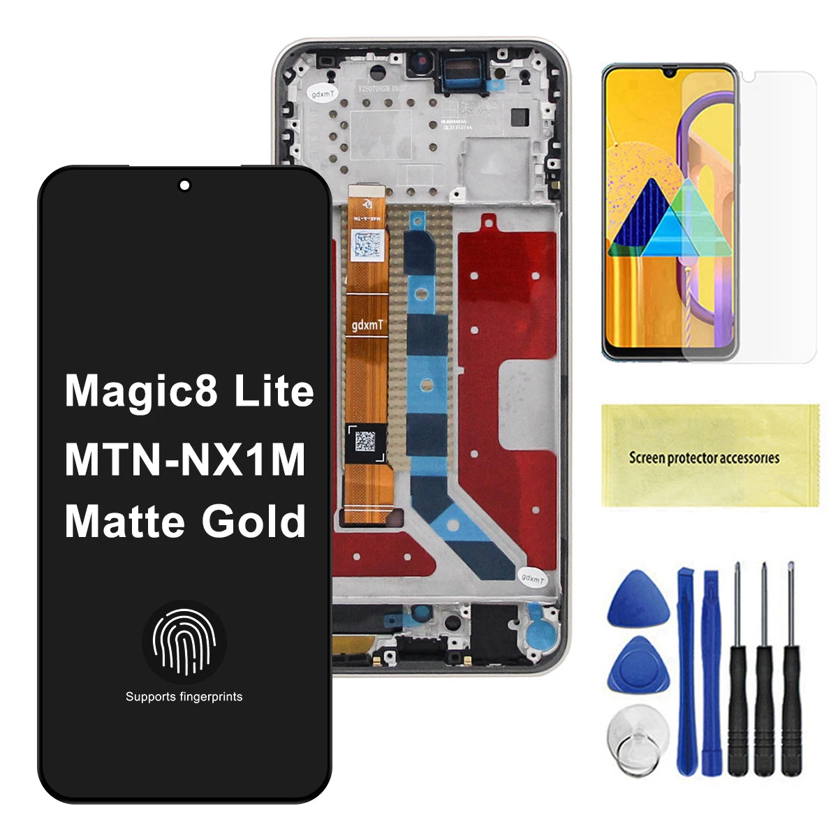 6.79'' For Honor Magic8 Lite MTN-NX1M LCD for HUAWEI Honor Magic 8 Lite LCD Touch Screen Digitizer Assembly Replacement Parts HUAWEI phone repair parts